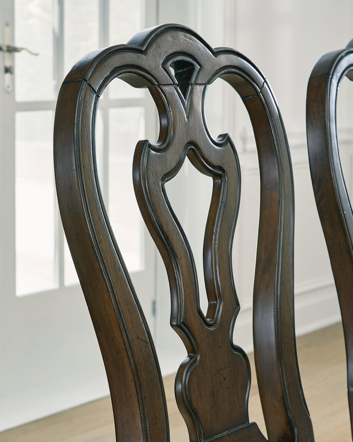Maylee Dining Table and 10 Chairs in Dark Brown by Ashley at Eve Furniture