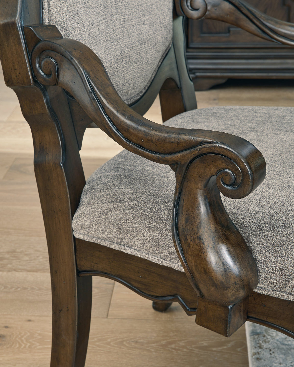 Maylee Dining Table and 10 Chairs in Dark Brown by Ashley at Eve Furniture