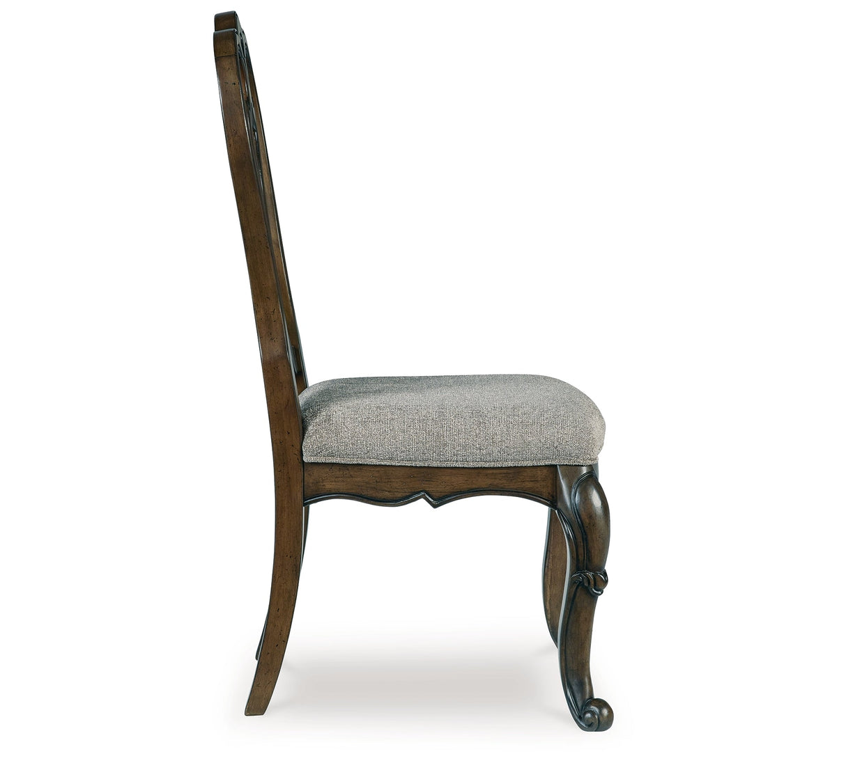 Maylee Dining Table and 6 Chairs and Bench with Storage in Dark Brown by Ashley at Eve Furniture