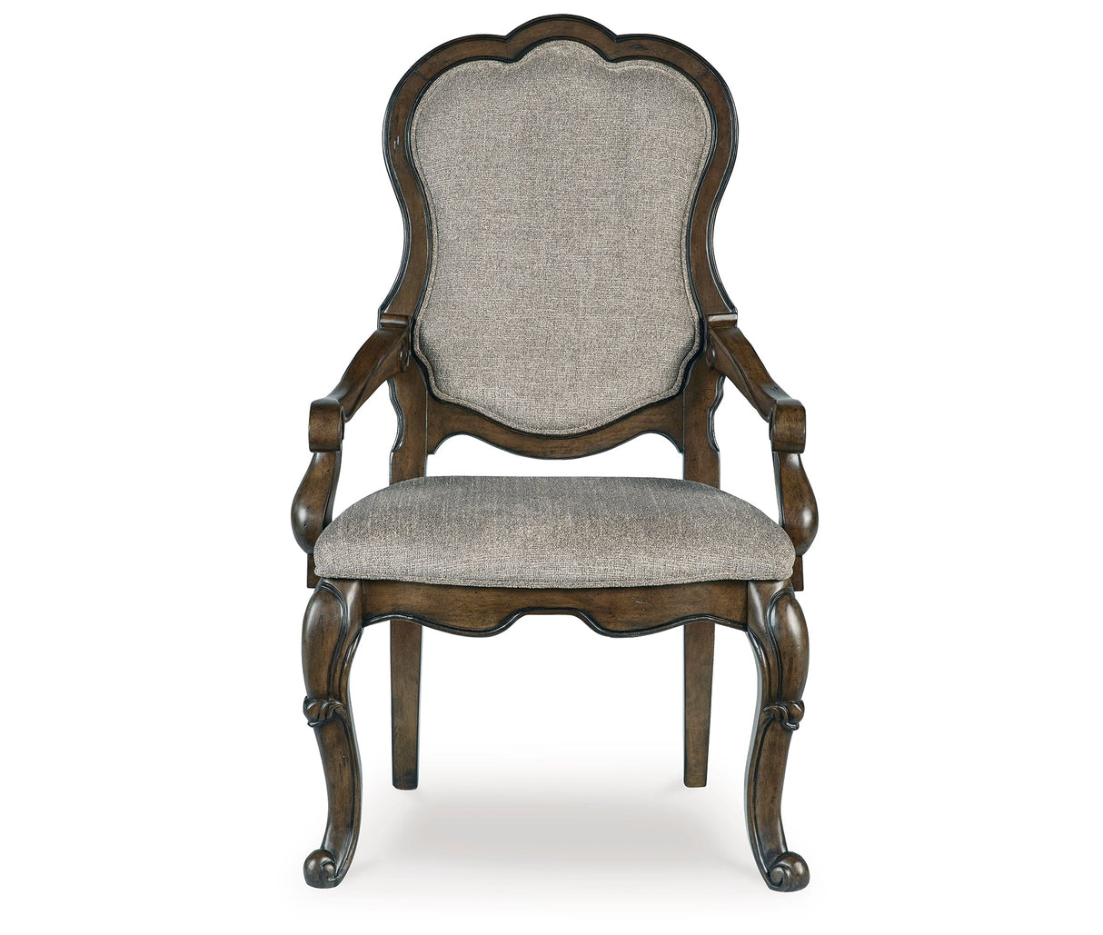 Maylee Dining Table and 6 Chairs and Bench with Storage in Dark Brown by Ashley at Eve Furniture