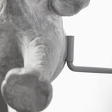 Maynard I Set of 2 Grey Elephant Wall Decorations by Mercana at Eve Furniture