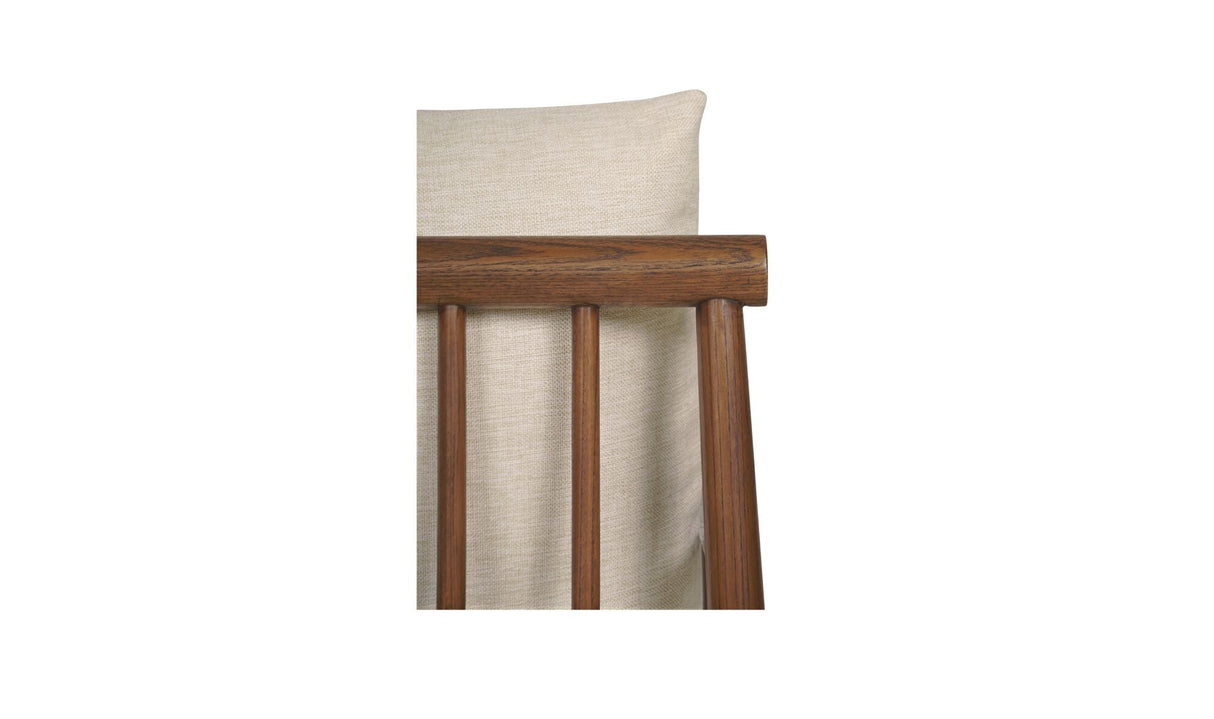 Mayne Accent Chair Cream by Moe's Home at Eve Furniture
