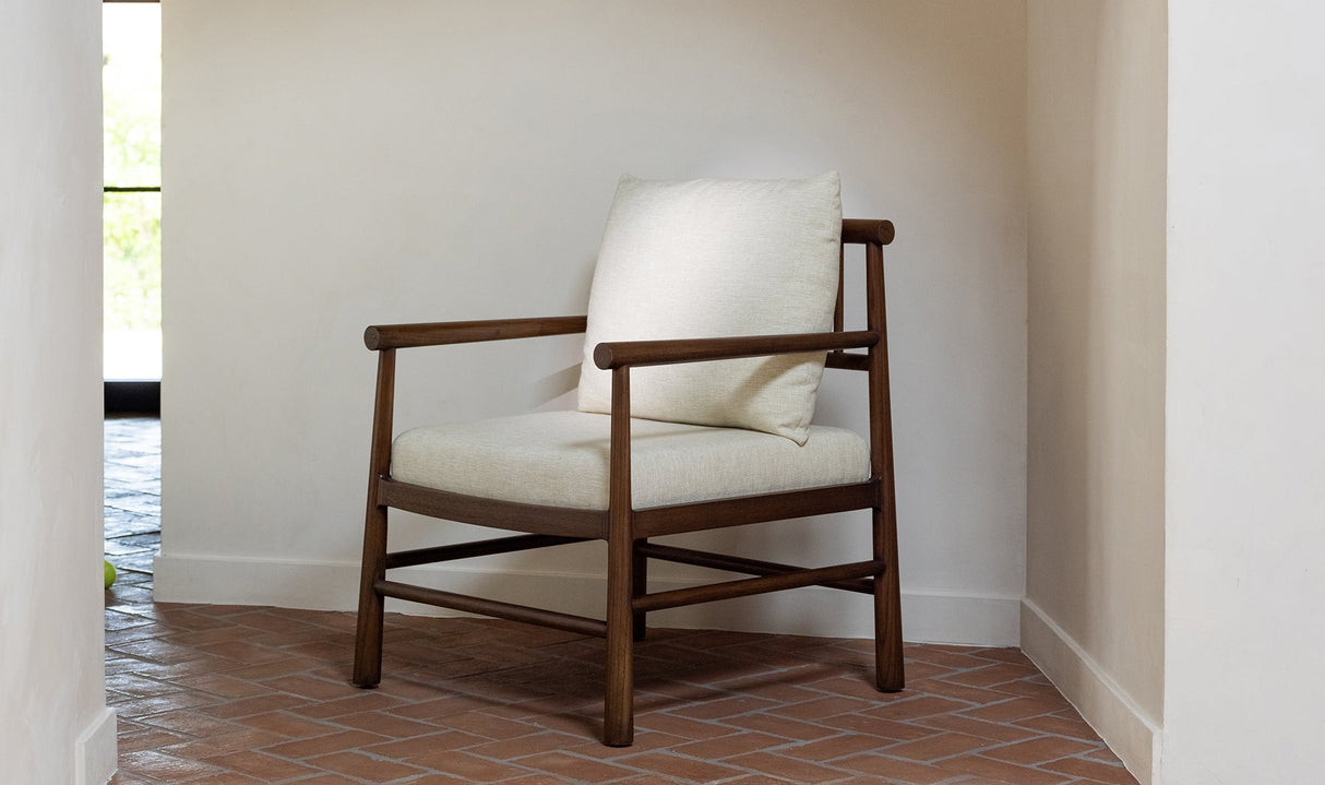 Mayne Accent Chair Cream by Moe's Home at Eve Furniture
