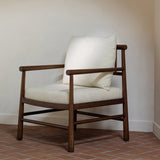 Mayne Cream Accent Chair by Moe's Home at Eve Furniture