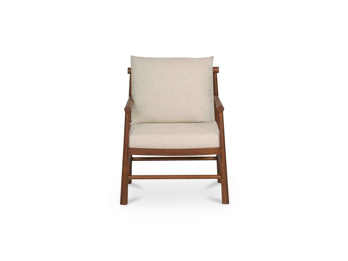 Mayne Cream Accent Chair by Moe's Home at Eve Furniture