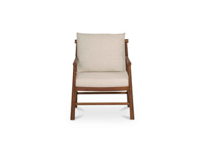 Mayne Cream Accent Chair by Moe's Home at Eve Furniture