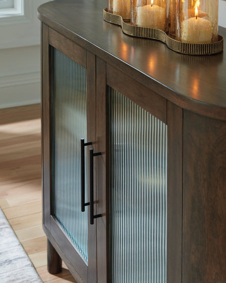 Mayridge Medium Brown Accent Cabinet by Ashley at Eve Furniture