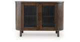 Mayridge Medium Brown Accent Cabinet by ASHLEY FURNITURE at Eve Furniture