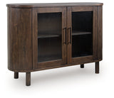 Mayridge Medium Brown Accent Cabinet by ASHLEY FURNITURE at Eve Furniture