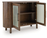 Mayridge Medium Brown Accent Cabinet by ASHLEY FURNITURE at Eve Furniture