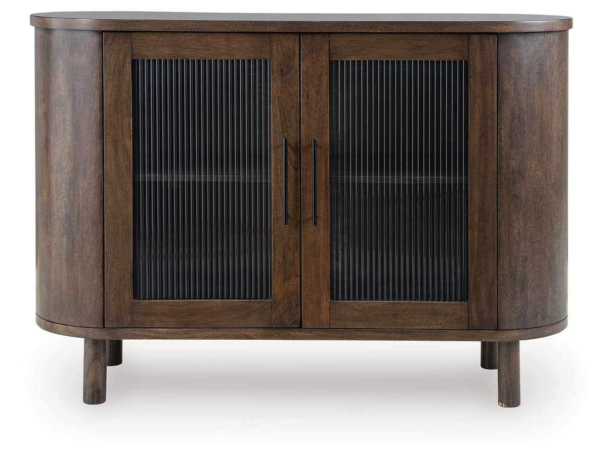 Mayridge Medium Brown Accent Cabinet by ASHLEY FURNITURE at Eve Furniture
