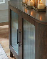 Mayridge Medium Brown Accent Cabinet by ASHLEY FURNITURE at Eve Furniture