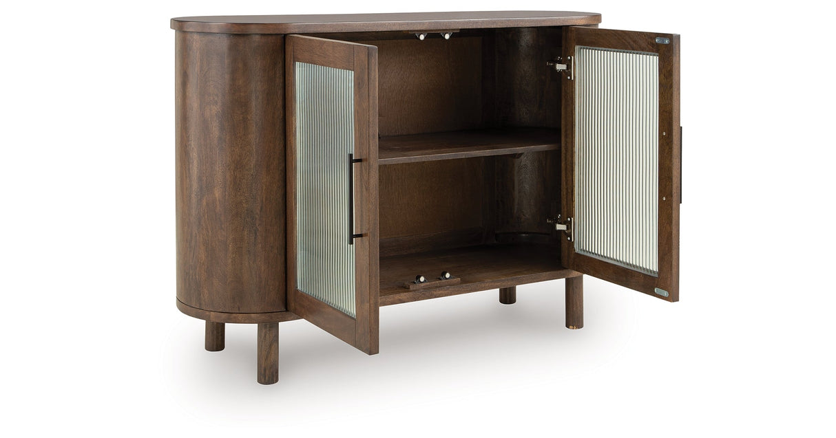 Mayridge Medium Brown Accent Cabinet by ASHLEY FURNITURE at Eve Furniture