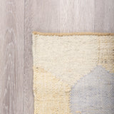 Mayson Cream Multi-Colored Honeycomb Pattern Area Rug by Mercana at Eve Furniture