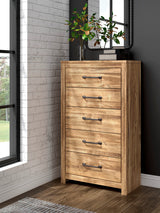 Maystonna Brown Panel Bedroom Set by Ashley at Eve Furniture