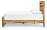 Maystonna Brown King Panel Bed by Ashley at Eve Furniture