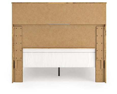 Maystonna Brown Panel Bedroom Set by Ashley at Eve Furniture