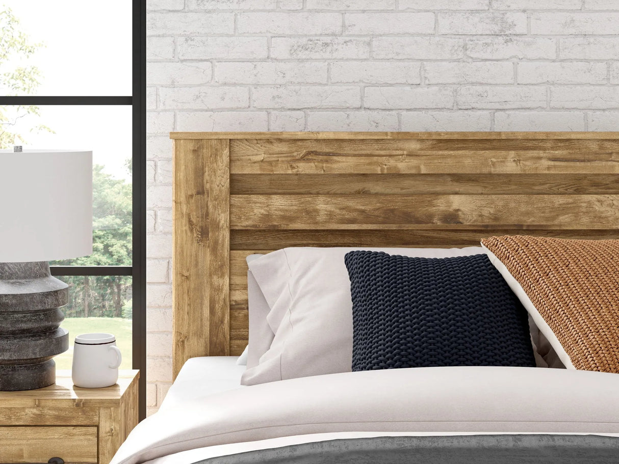 Maystonna Brown Panel Bedroom Set by Ashley at Eve Furniture