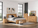 Maystonna Brown Panel Bedroom Set by Ashley at Eve Furniture