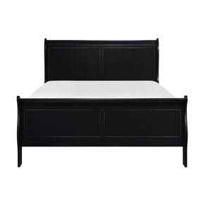 Mayville Black California King Sleigh Bed by Homelegance at Eve Furniture