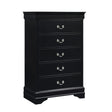 Mayville Black Chest by Homelegance at Eve Furniture