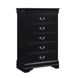 Mayville Black Chest by Homelegance at Eve Furniture