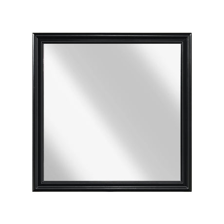 Mayville Black Mirror (Mirror Only) by Homelegance at Eve Furniture