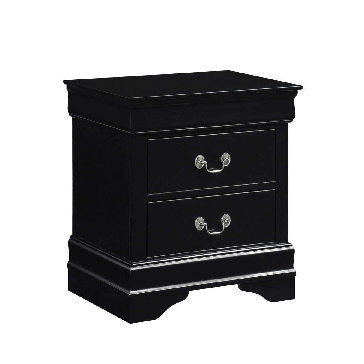 Mayville Black Sleigh Bedroom Set by Homelegance at Eve Furniture