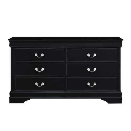 Mayville Black Sleigh Bedroom Set by Homelegance at Eve Furniture