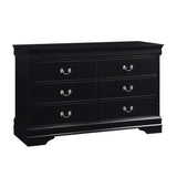 Mayville Black Sleigh Bedroom Set by Homelegance at Eve Furniture