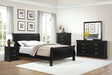 Mayville Black Sleigh Bedroom Set by Homelegance at Eve Furniture