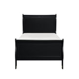 Mayville Black Twin Sleigh Bed by Homelegance at Eve Furniture