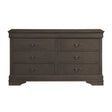Mayville Stained Gray Dresser by Homelegance at Eve Furniture