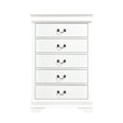 Mayville White Chest by Homelegance at Eve Furniture