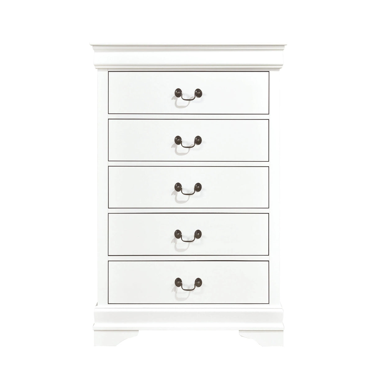 Mayville White Chest by Homelegance at Eve Furniture