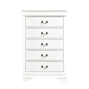 Mayville White Chest by Homelegance at Eve Furniture
