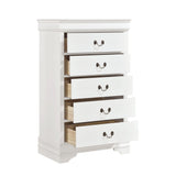 Mayville White Chest by Homelegance at Eve Furniture