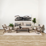 Mayweather (Set of 3) Black Geometric Ceramic Cubes by Mercana at Eve Furniture