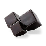 Mayweather (Set of 3) Black Geometric Ceramic Cubes by Mercana at Eve Furniture