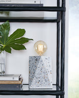 Maywick 2-Piece Table Lamp Set in White by Ashley at Eve Furniture