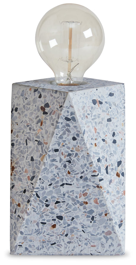 Maywick 2-Piece Table Lamp Set in White by Ashley at Eve Furniture