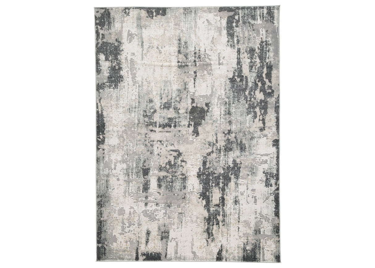 Mazatl Multi 5'3" x 7'3" Rug by Ashley at Eve Furniture