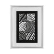Maze I by Alarm a Hand Embellished Textured Framed Art Print Matted under Glass by Mercana at Eve Furniture