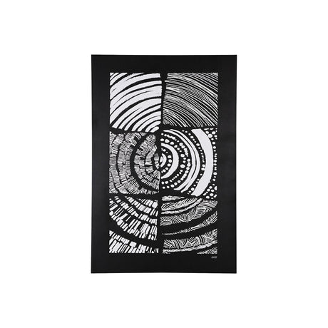 Maze II by Alarm a Hand Embellished Textured Canvas by Mercana at Eve Furniture