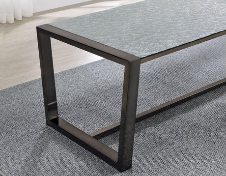 Mazie Patterned Mirror 3-Piece Table Set by Steve Silver at Eve Furniture