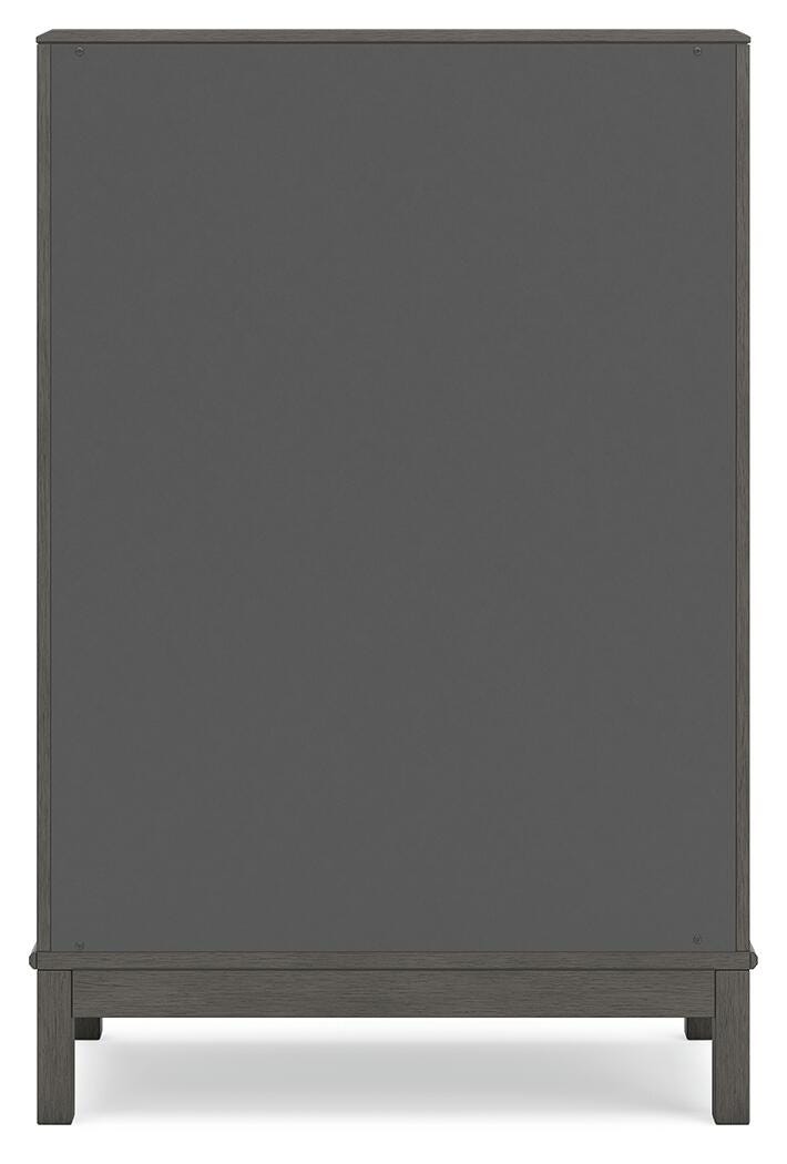 Mazing Gray Chest of Drawers by Ashley at Eve Furniture