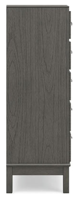 Mazing Gray Chest of Drawers by Ashley at Eve Furniture