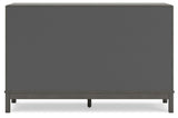 Mazing Gray Dresser by Ashley at Eve Furniture
