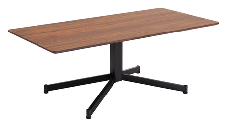 Mazzy Brown Coffee Table by Zuomod at Eve Furniture