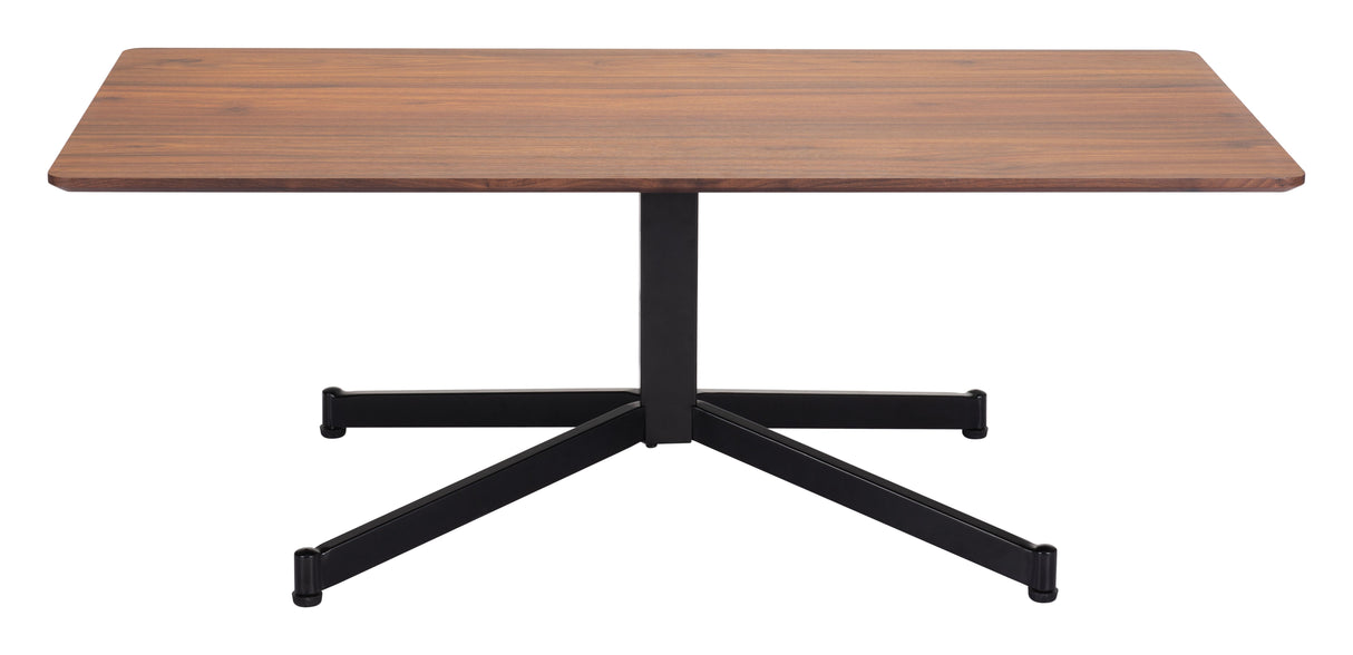Mazzy Brown Coffee Table by Zuomod at Eve Furniture
